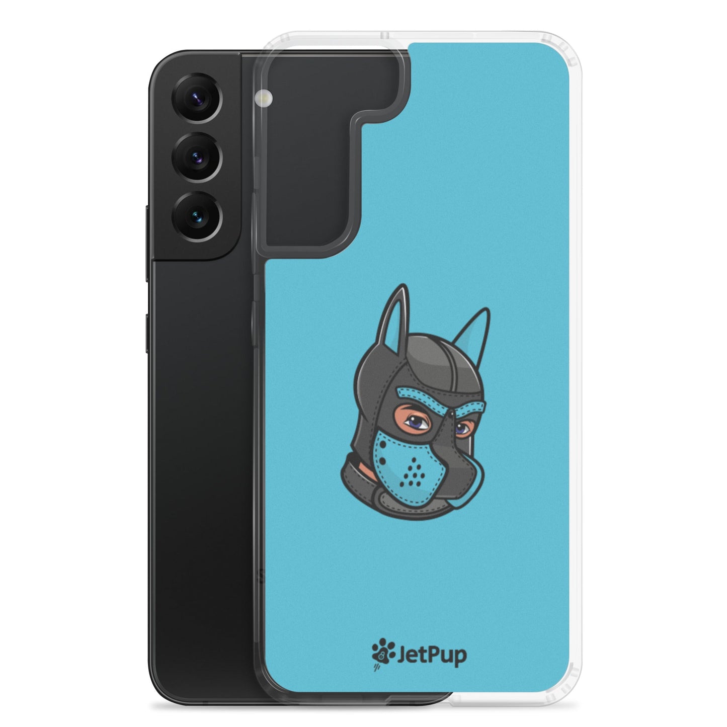 Pup Hood Samsung Case - Sky Blue - JetPup