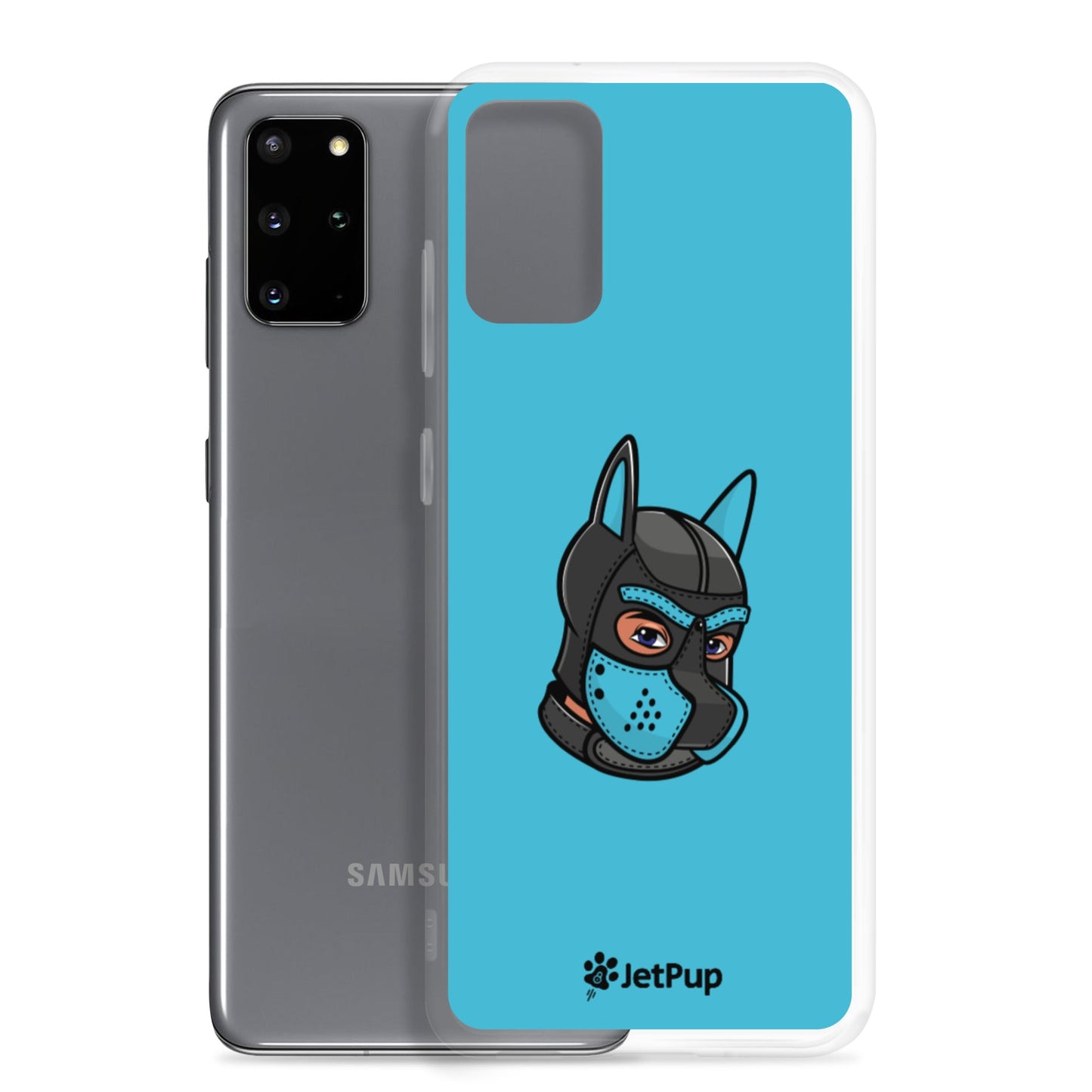 Pup Hood Samsung Case - Sky Blue - JetPup