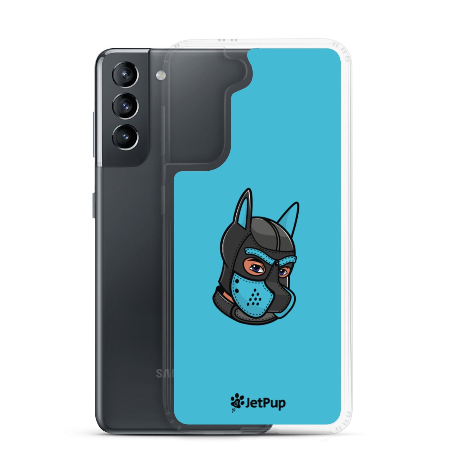 Pup Hood Samsung Case - Sky Blue - JetPup