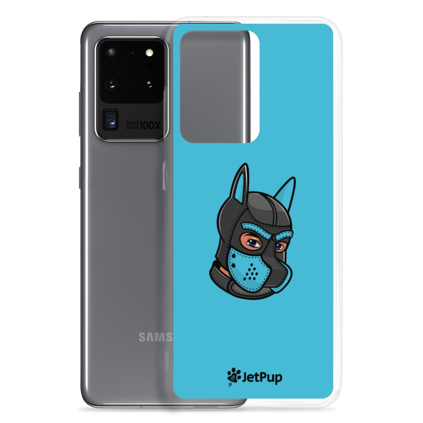 Pup Hood Samsung Case - Sky Blue - JetPup