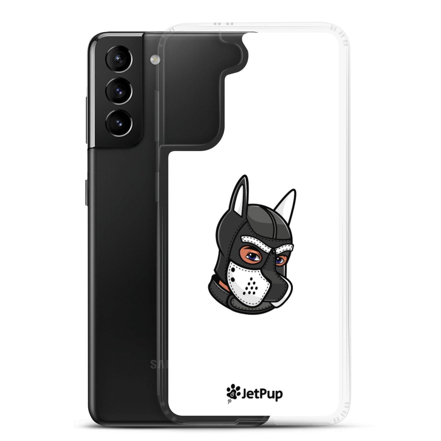 Pup Hood Samsung Case - White - JetPup