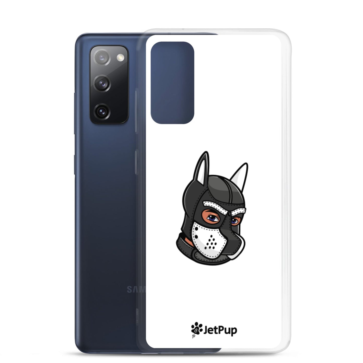 Pup Hood Samsung Case - White - JetPup