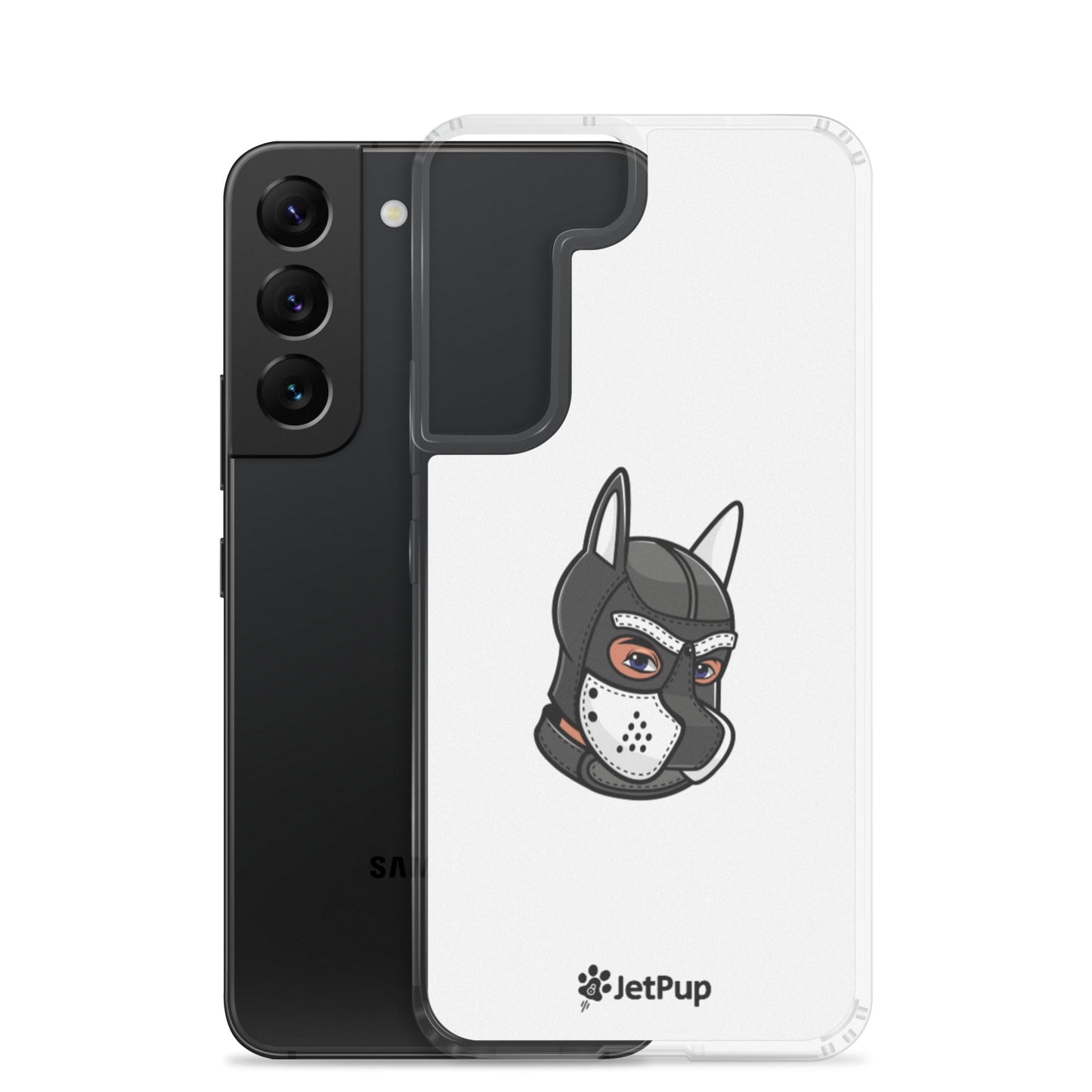 Pup Hood Samsung Case - White - JetPup
