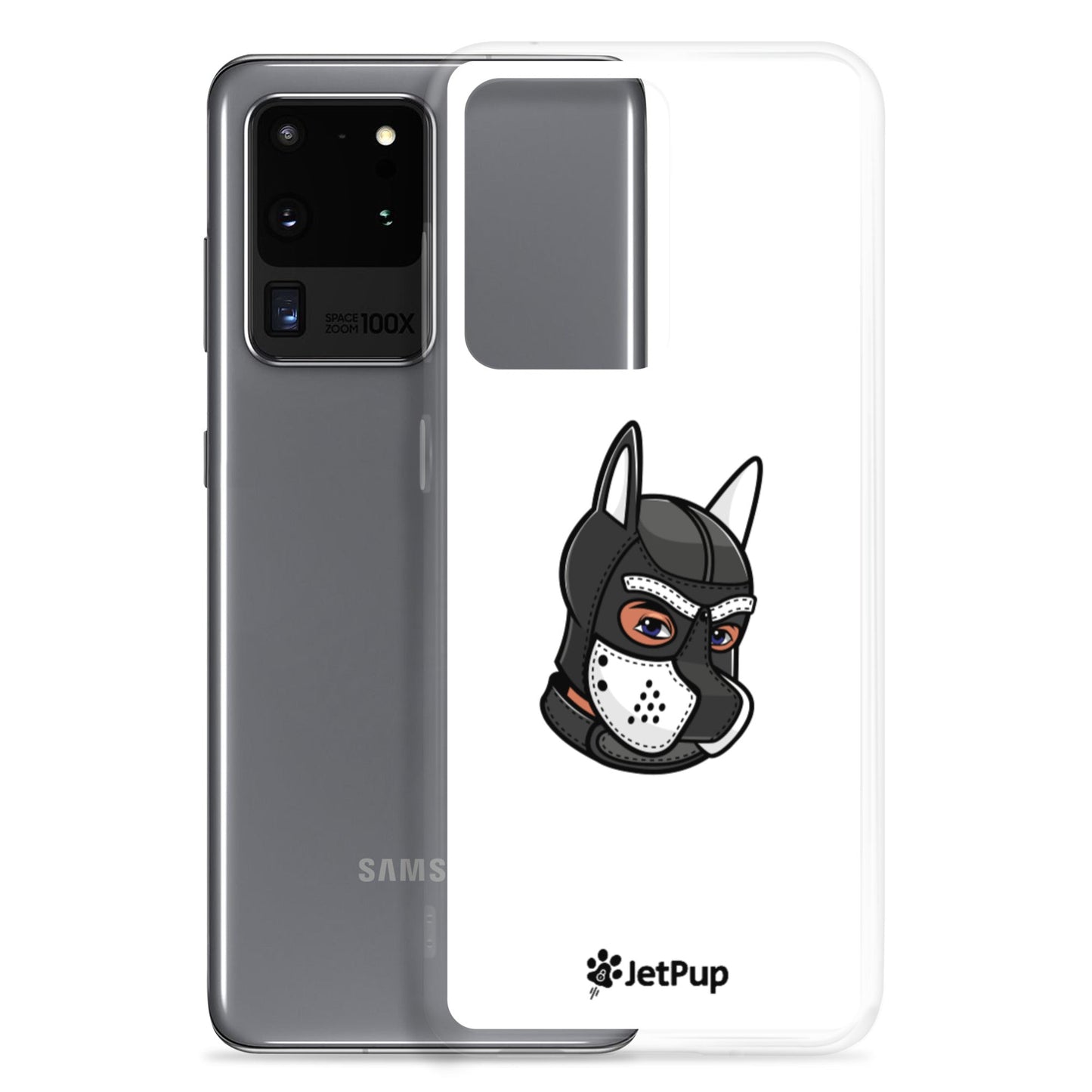 Pup Hood Samsung Case - White - JetPup