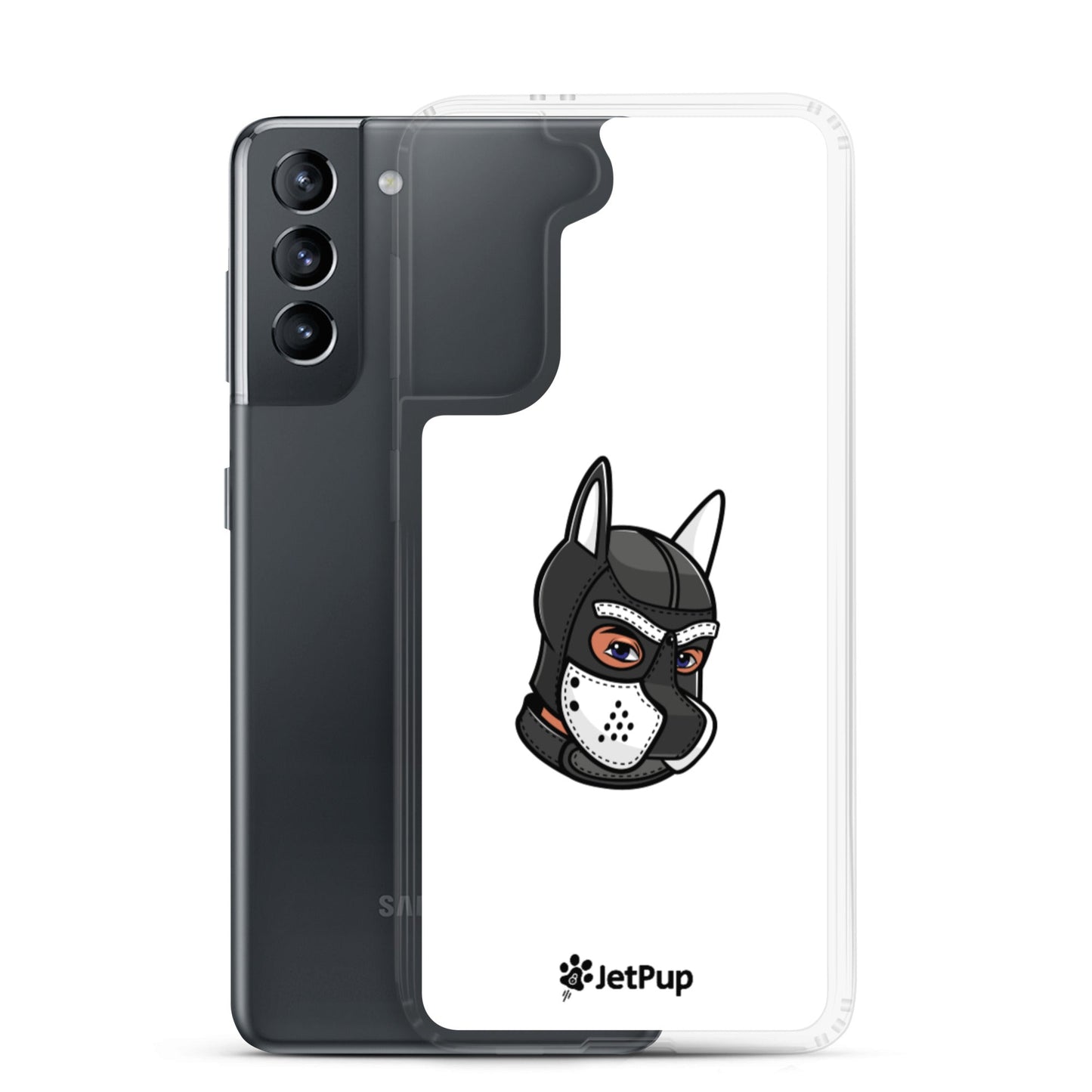 Pup Hood Samsung Case - White - JetPup