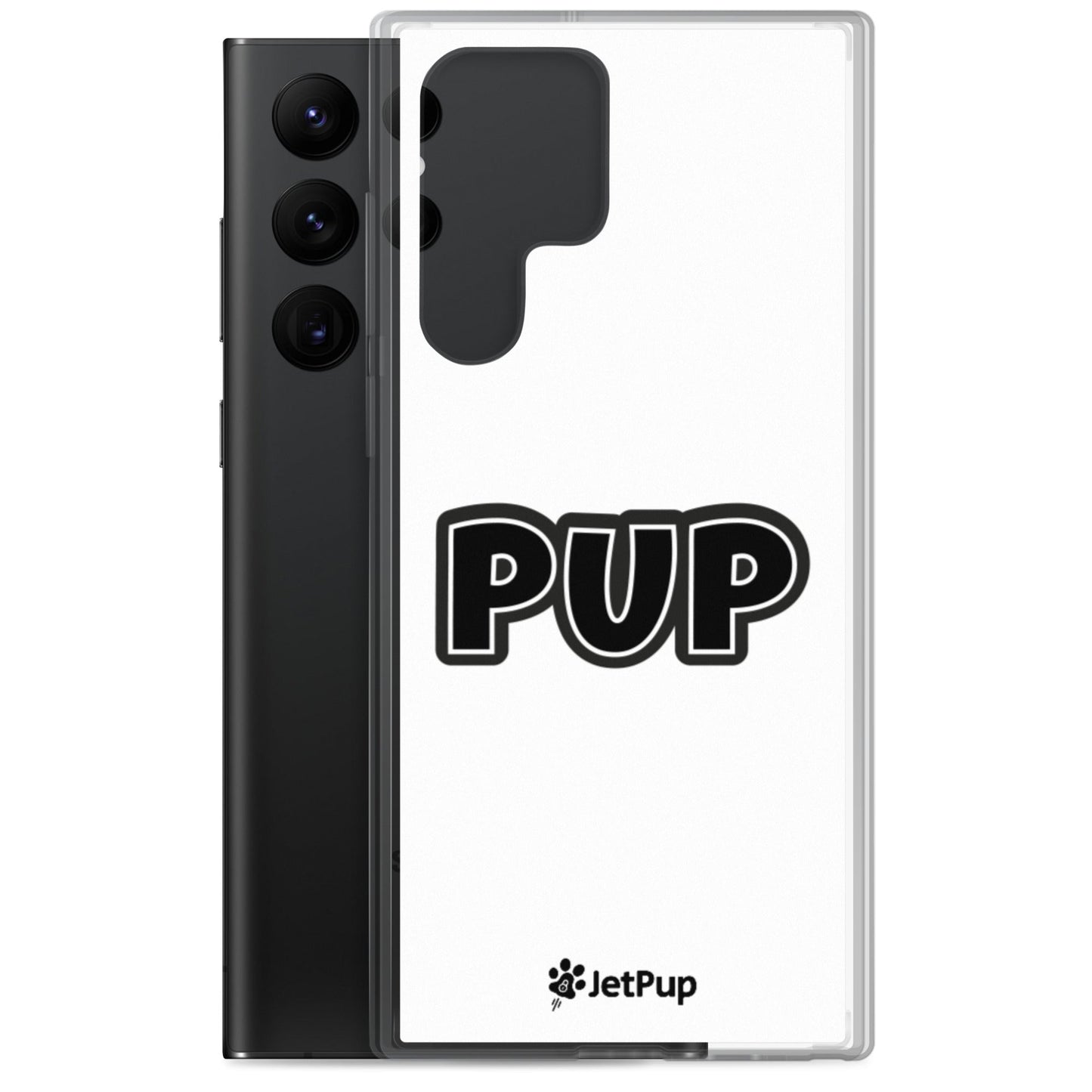 Pup Samsung Case - White - JetPup