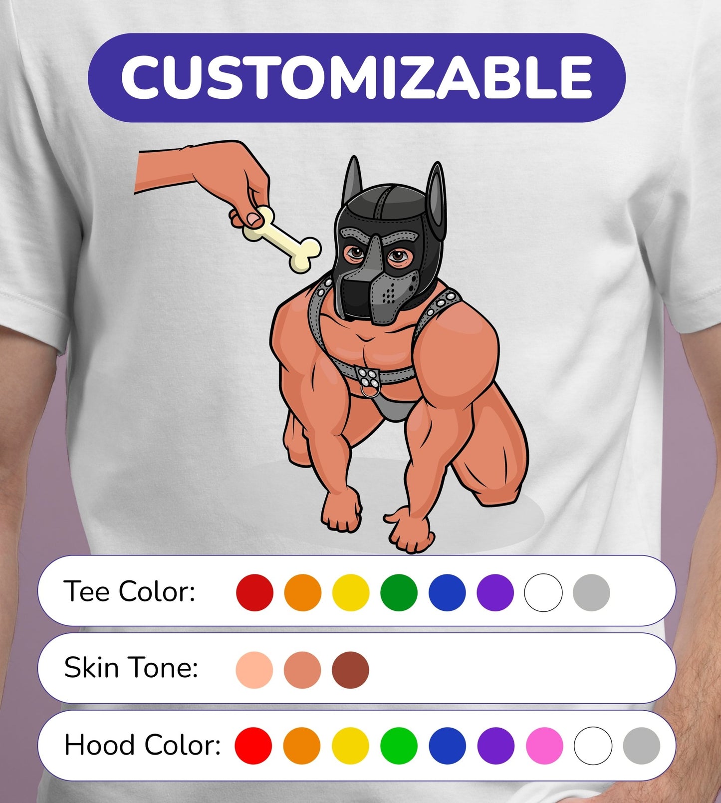 Pup Treat - Short Sleeve Tee - Customizable - JetPup