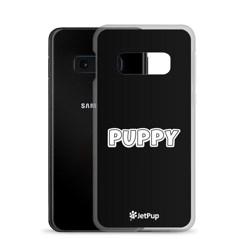 Puppy Samsung Case - Black - JetPup