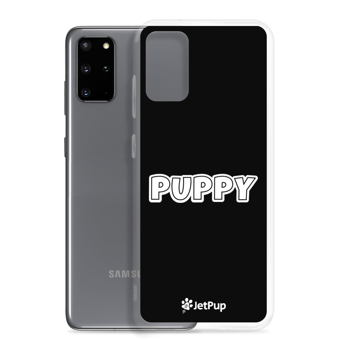 Puppy Samsung Case - Black - JetPup