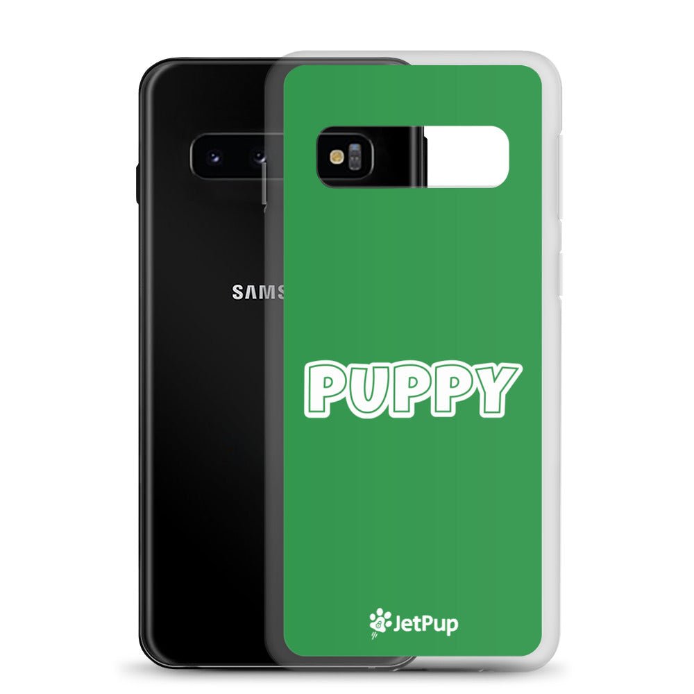 Puppy Samsung Case - Green - JetPup