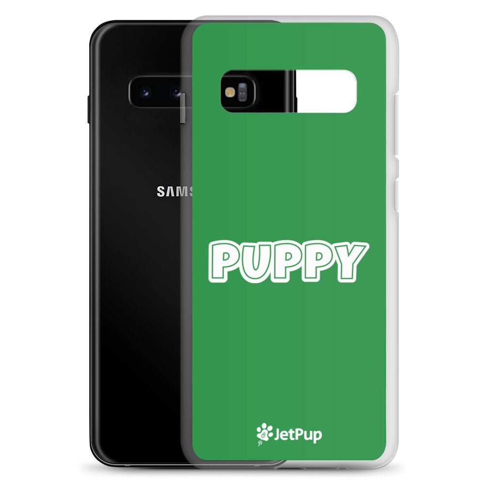 Puppy Samsung Case - Green - JetPup