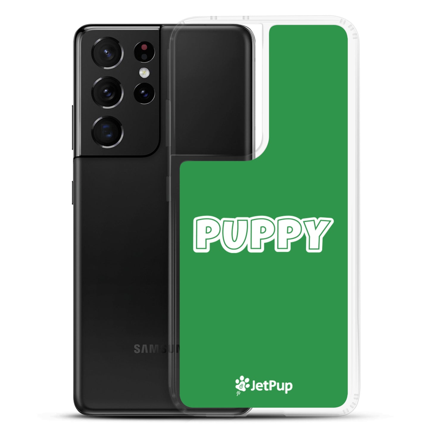 Puppy Samsung Case - Green - JetPup