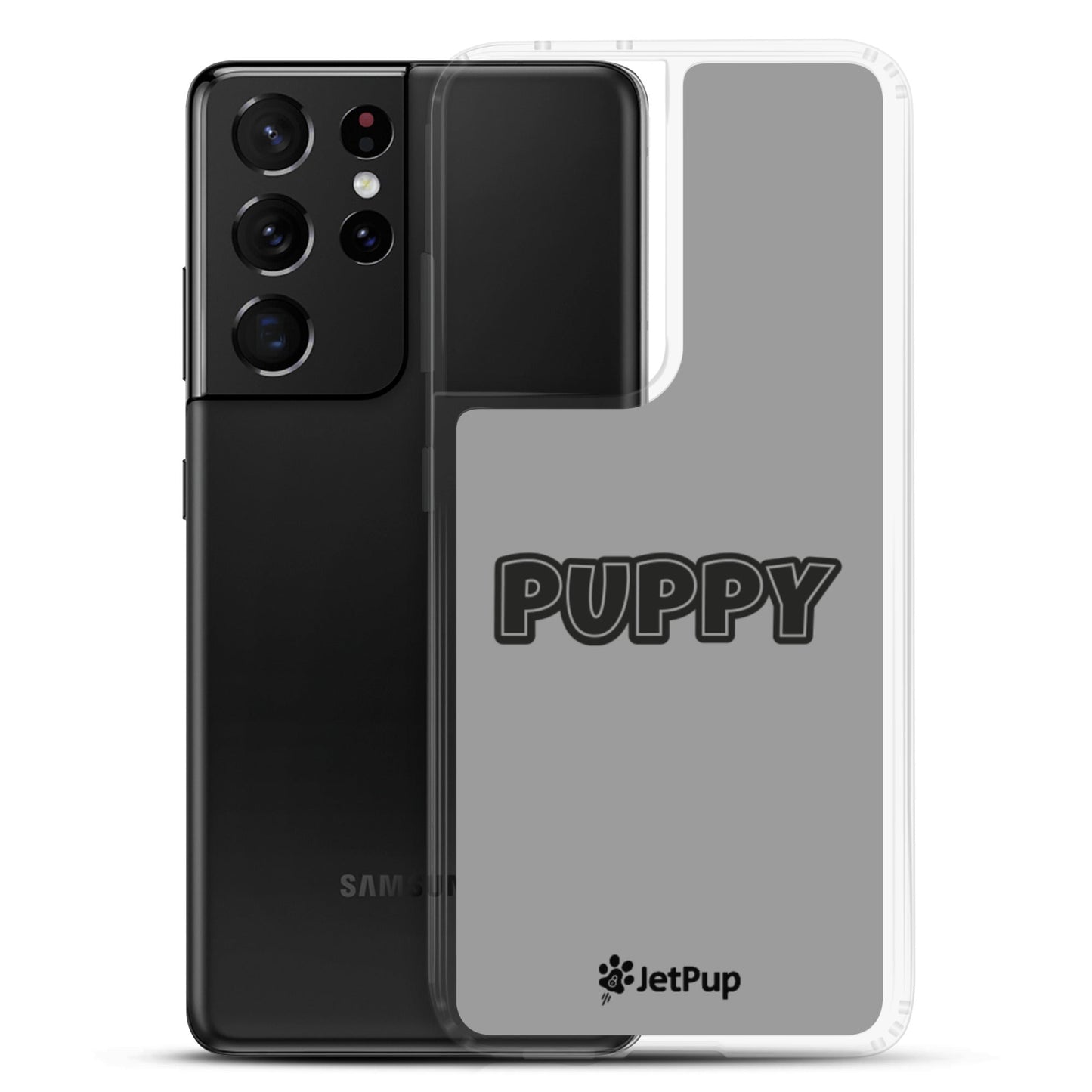 Puppy Samsung Case - Grey - JetPup