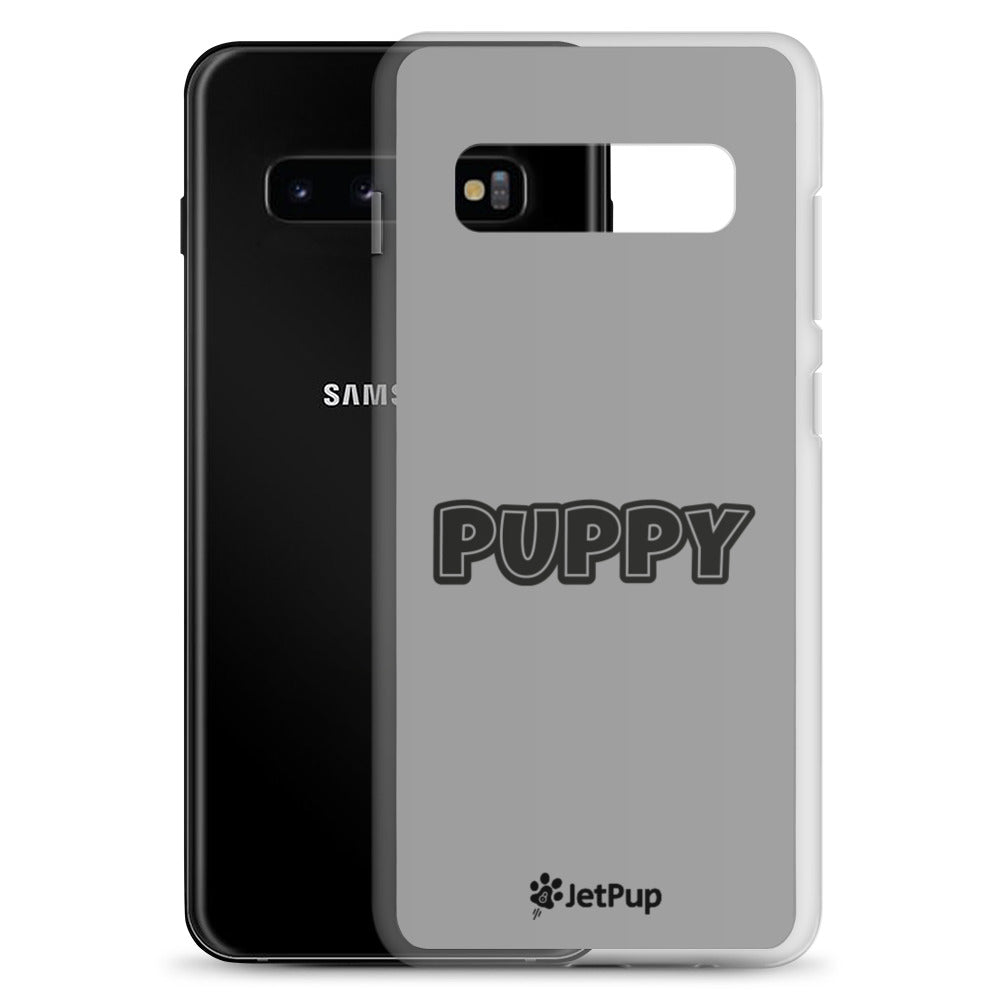 Puppy Samsung Case - Grey - JetPup