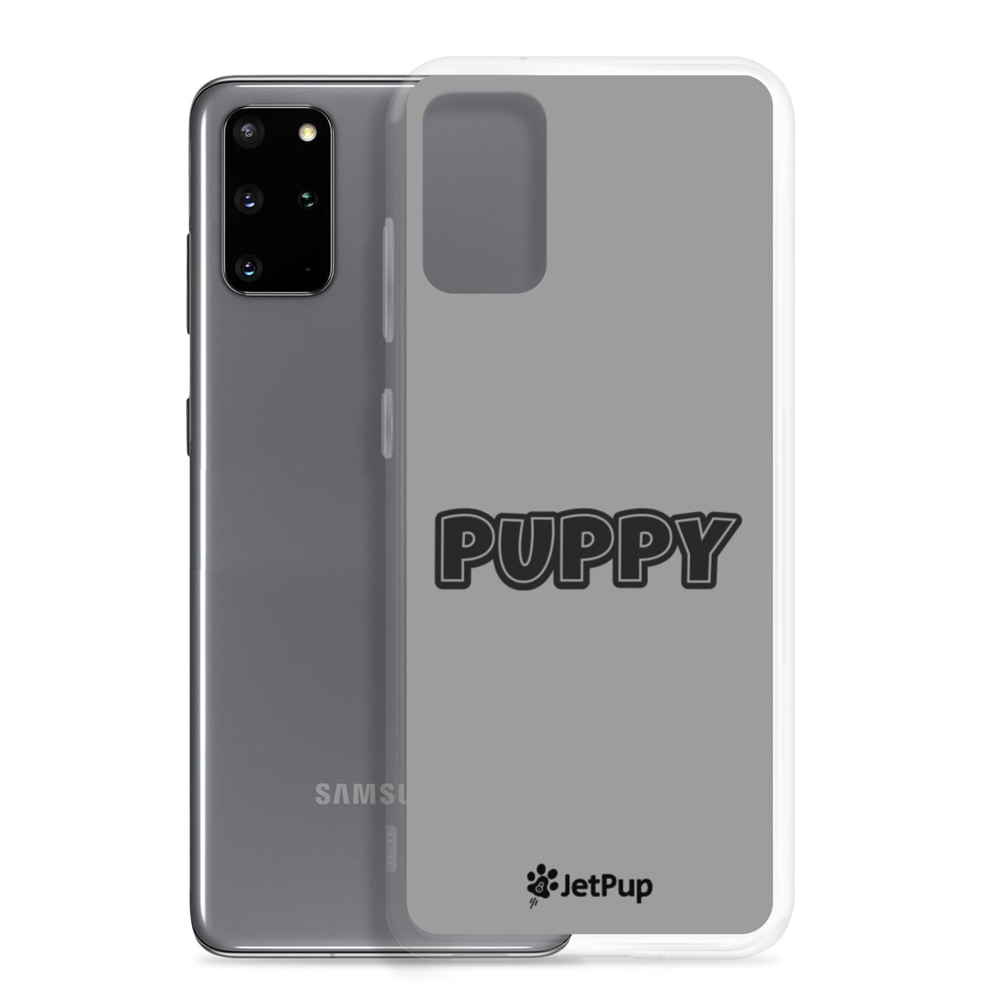 Puppy Samsung Case - Grey - JetPup