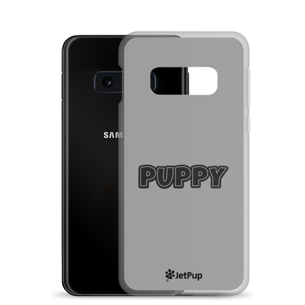 Puppy Samsung Case - Grey - JetPup