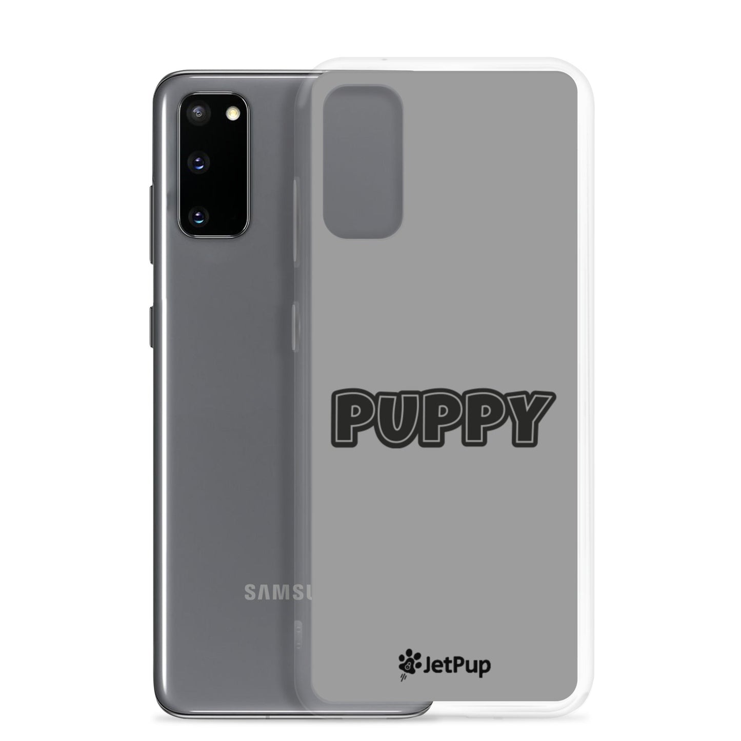 Puppy Samsung Case - Grey - JetPup