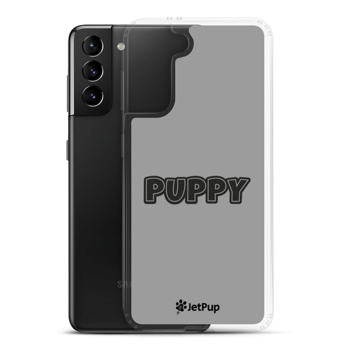 Puppy Samsung Case - Grey - JetPup