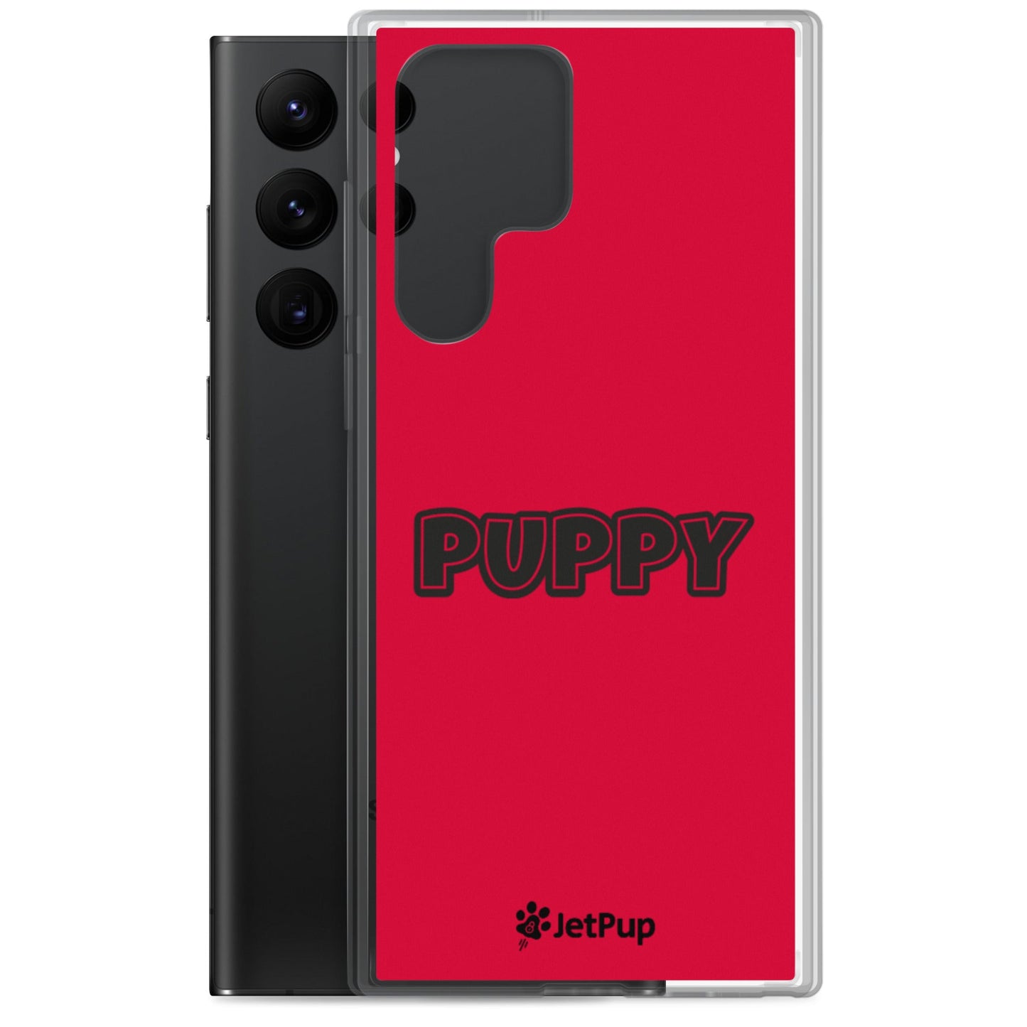 Puppy Samsung Case - Red - JetPup