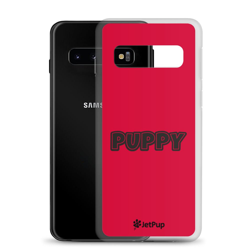 Puppy Samsung Case - Red - JetPup