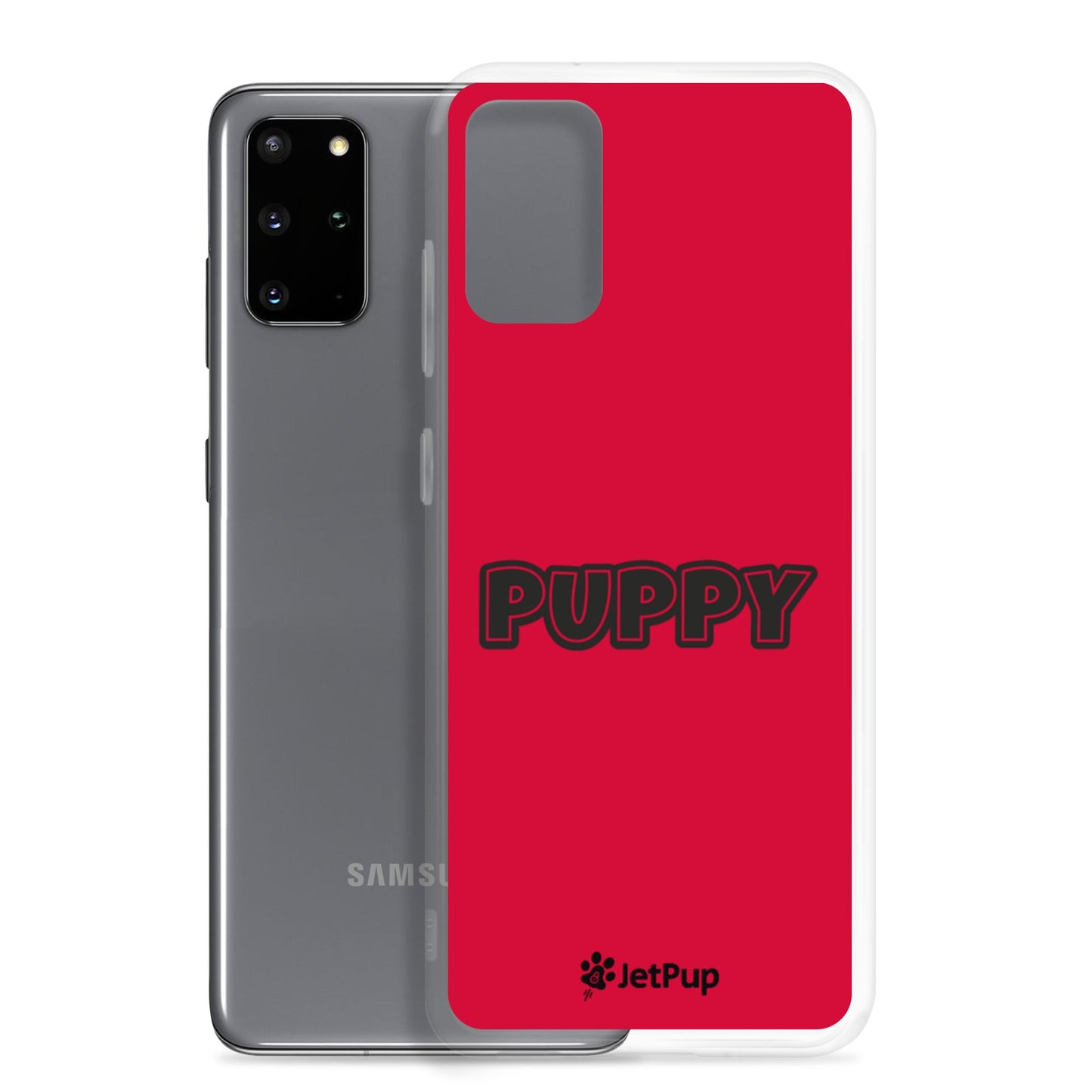 Puppy Samsung Case - Red - JetPup
