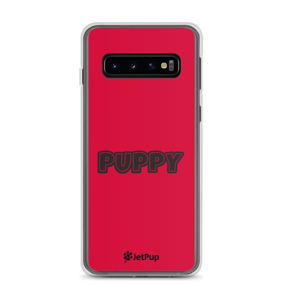 Puppy Samsung Case - Red - JetPup