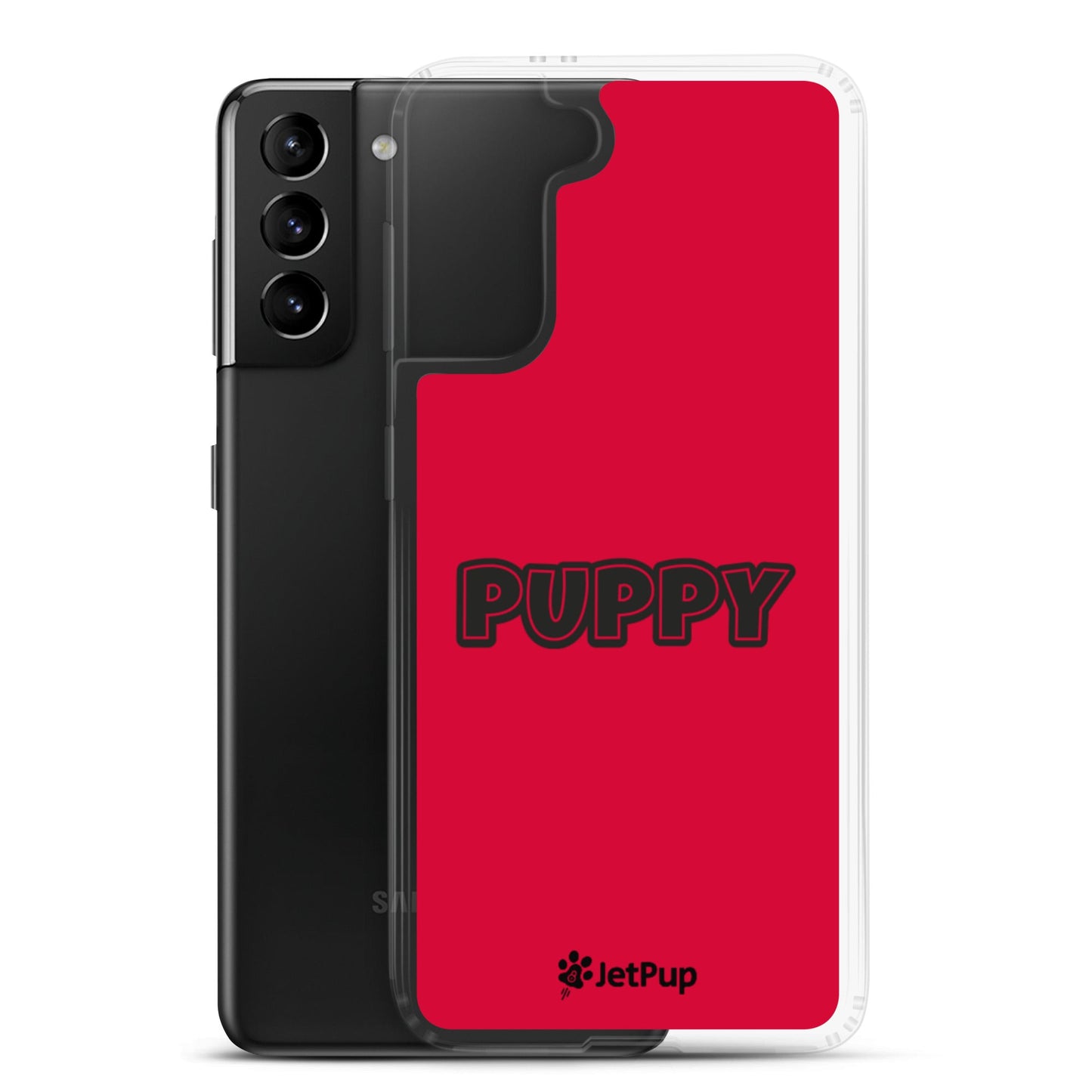 Puppy Samsung Case - Red - JetPup