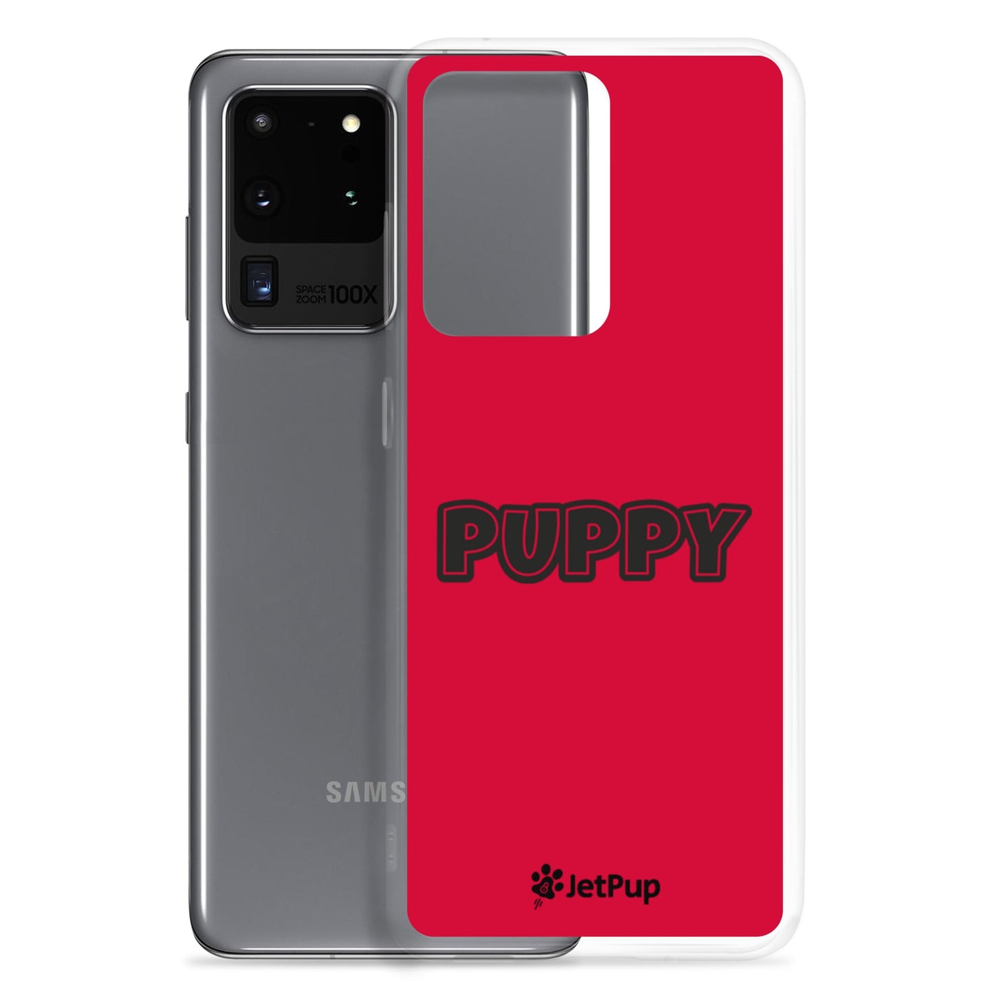 Puppy Samsung Case - Red - JetPup