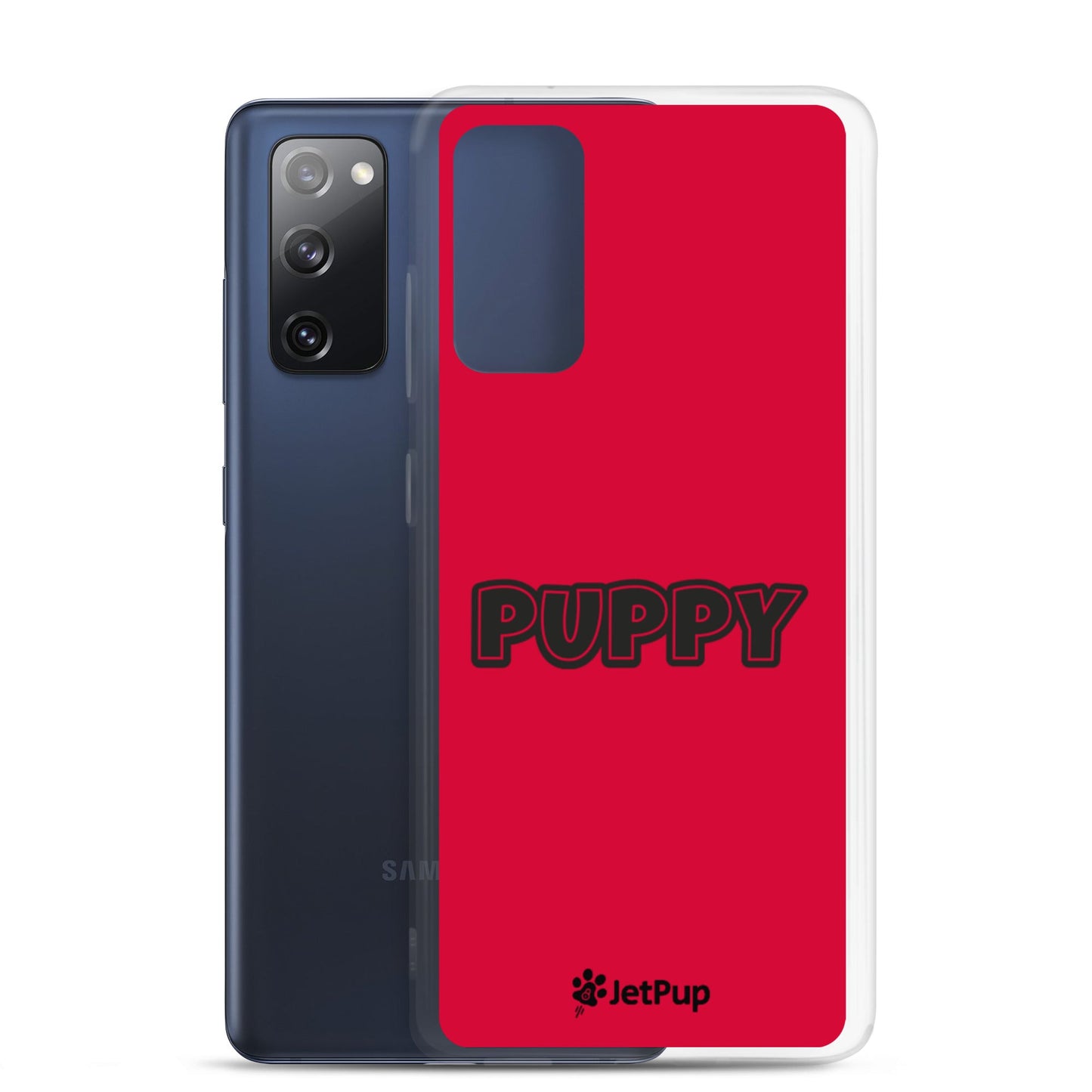 Puppy Samsung Case - Red - JetPup