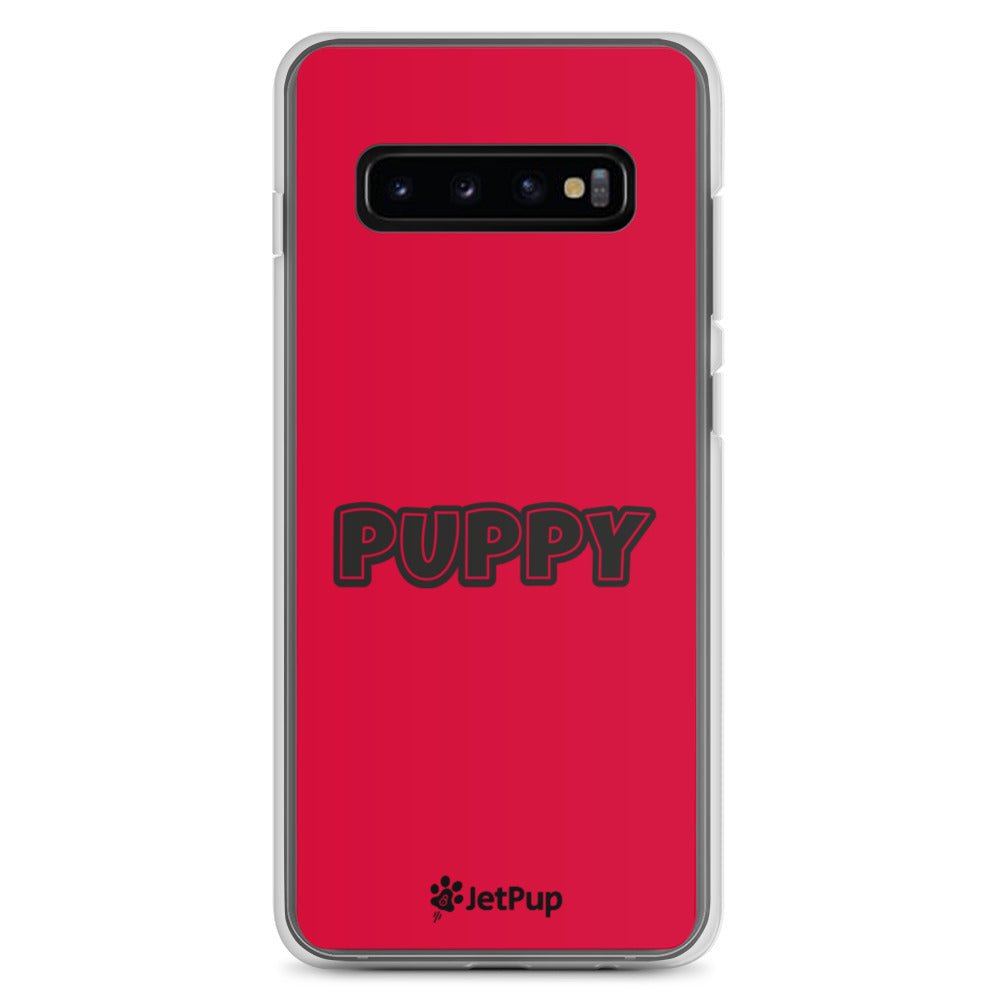 Puppy Samsung Case - Red - JetPup