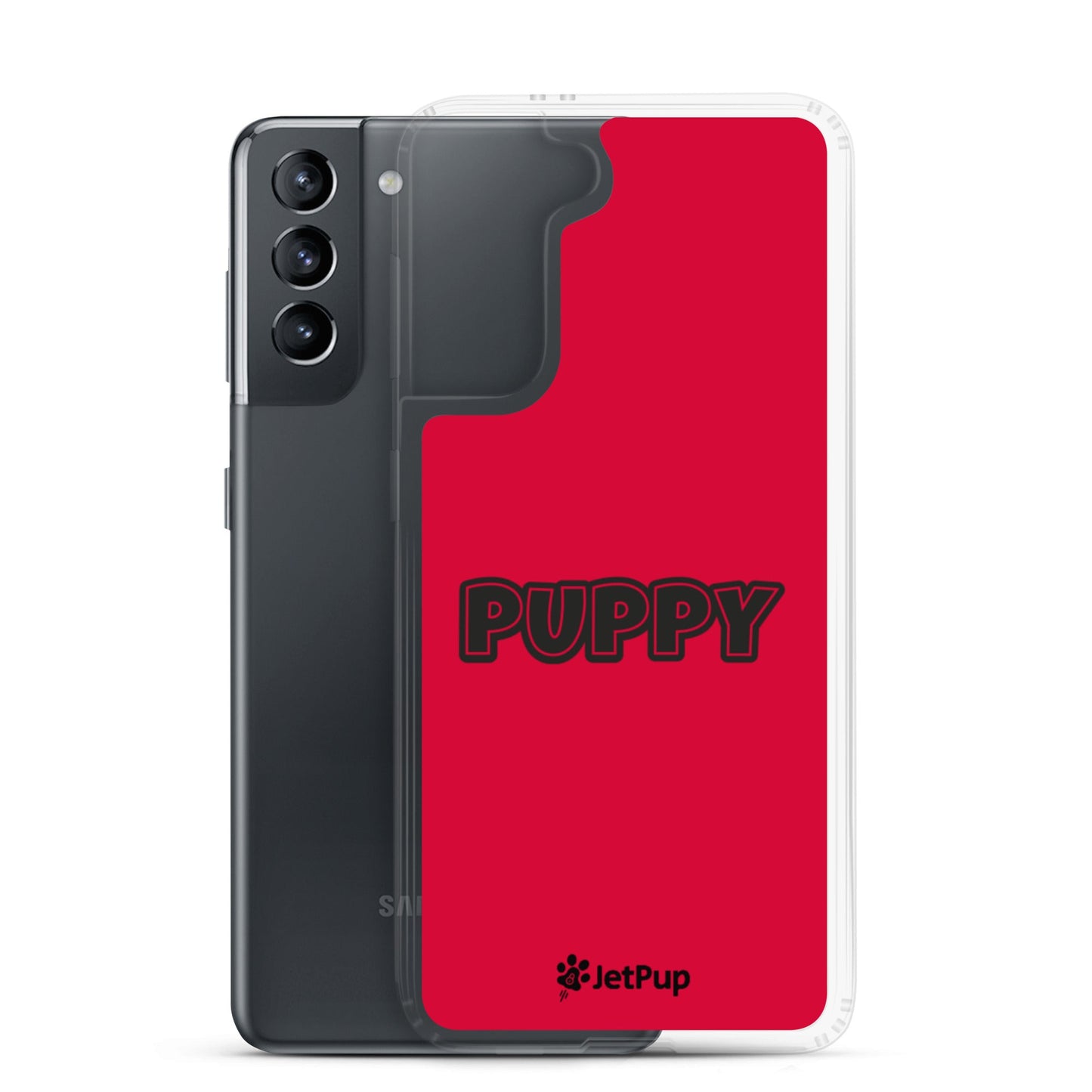 Puppy Samsung Case - Red - JetPup