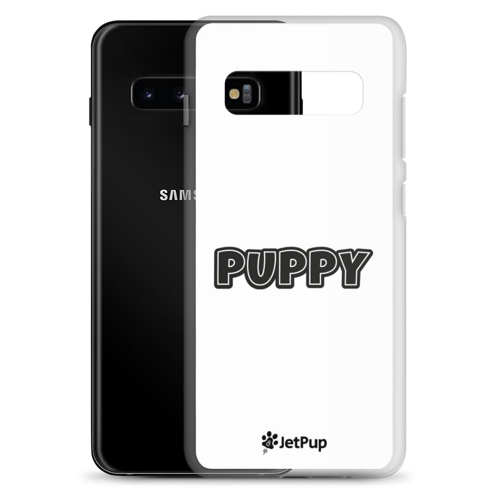 Puppy Samsung Case - White - JetPup