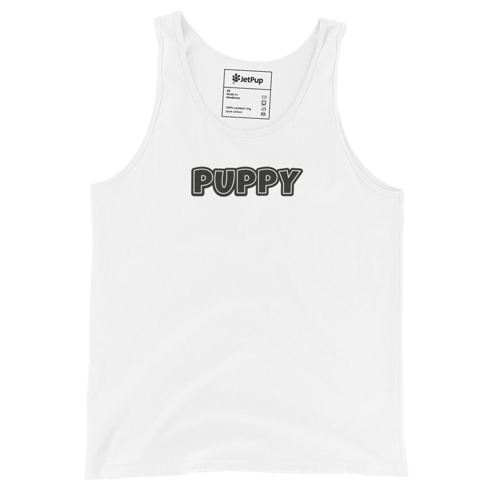 Puppy Unisex Tank Top - Multiple Colors - JetPup