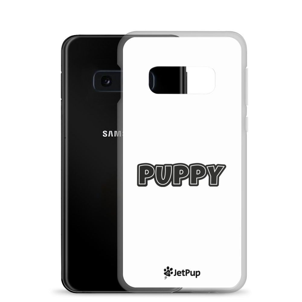 Puppy Samsung Case - White