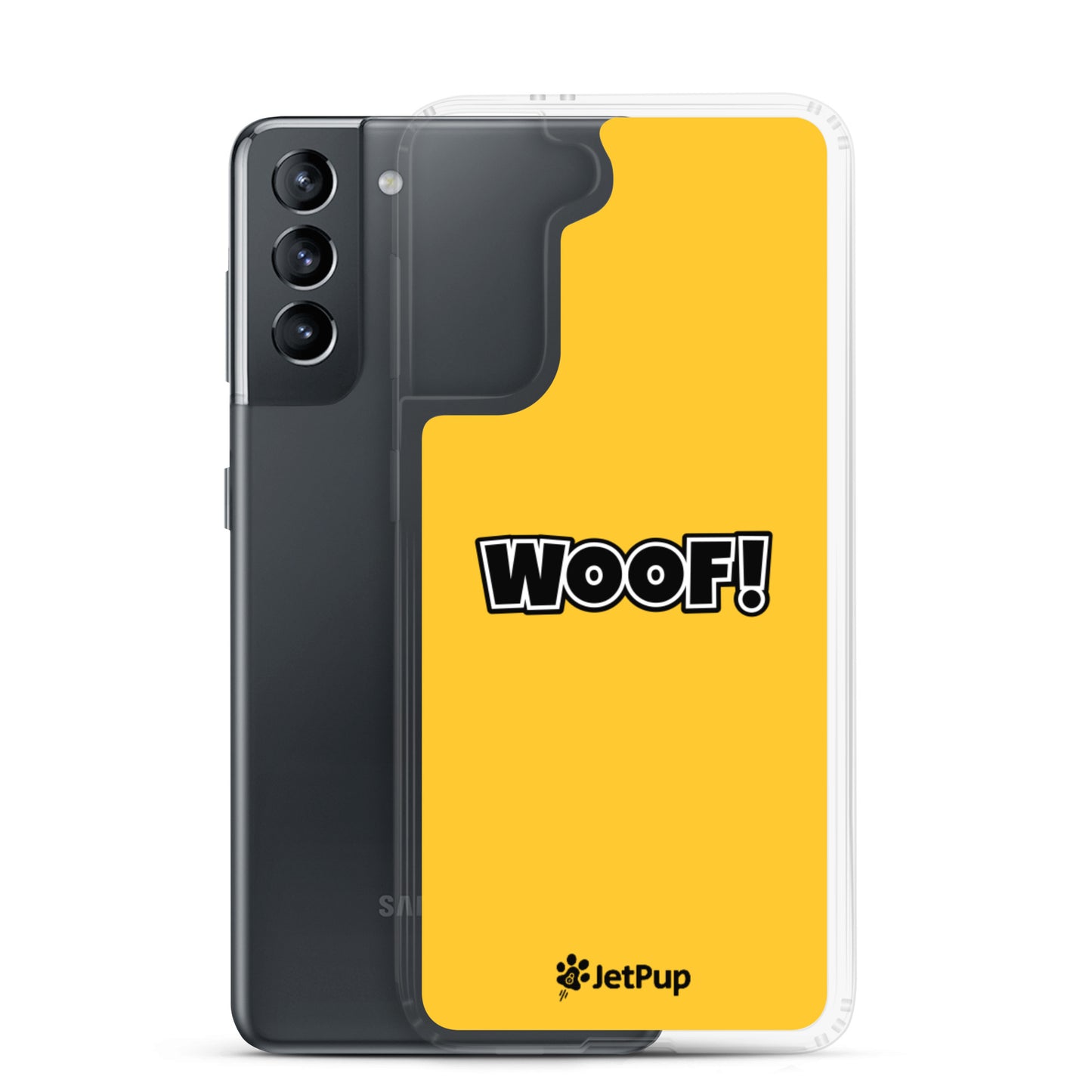Woof Samsung Case - Yellow