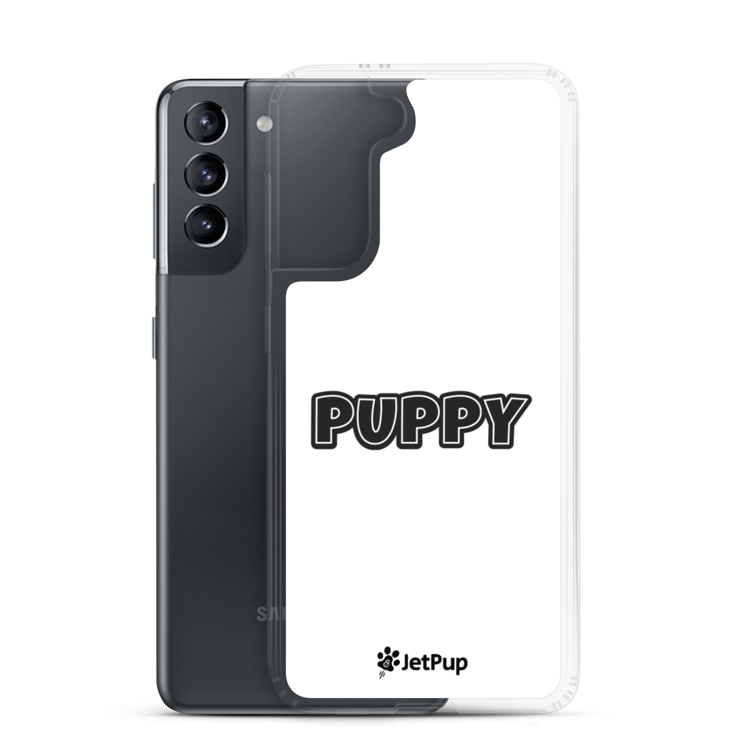 Puppy Samsung Case - White