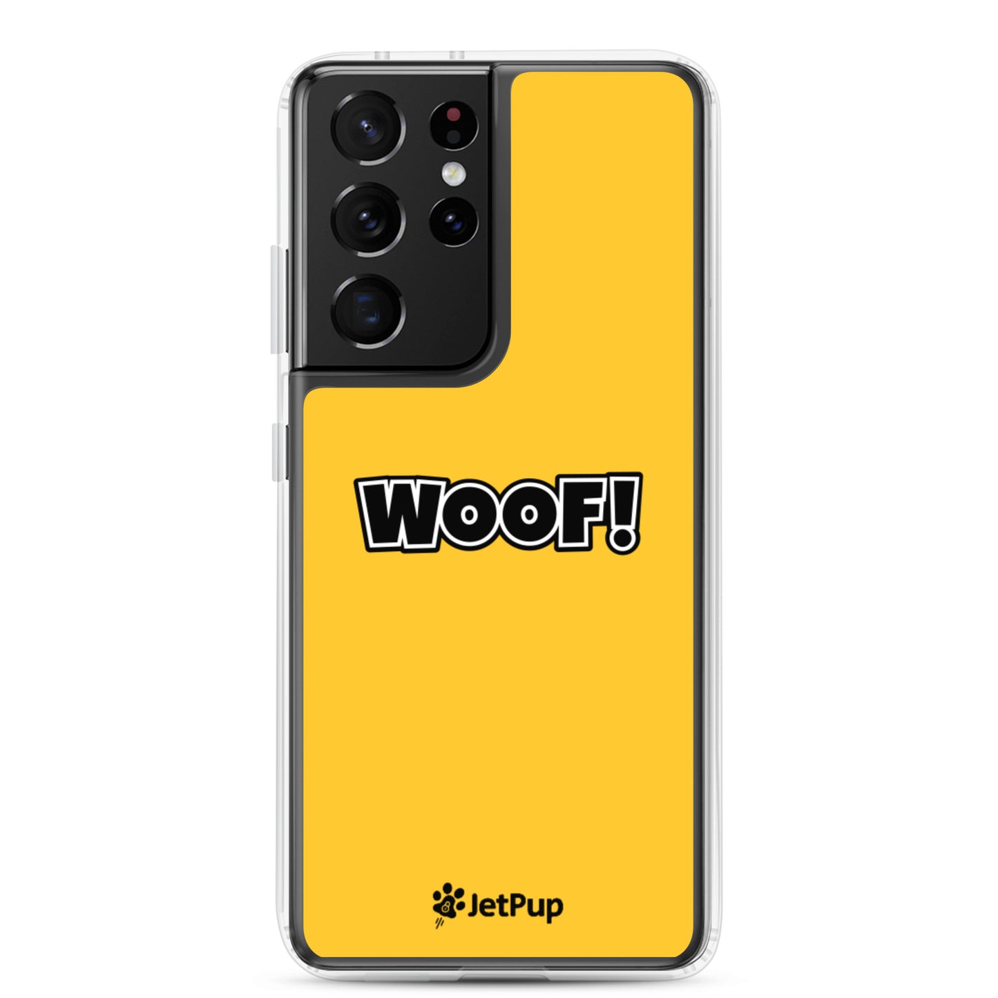 Woof Samsung Case - Yellow