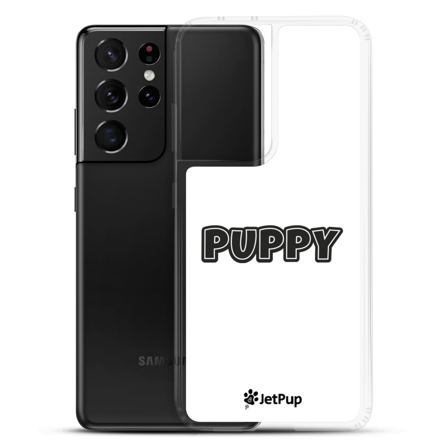 Puppy Samsung Case - White