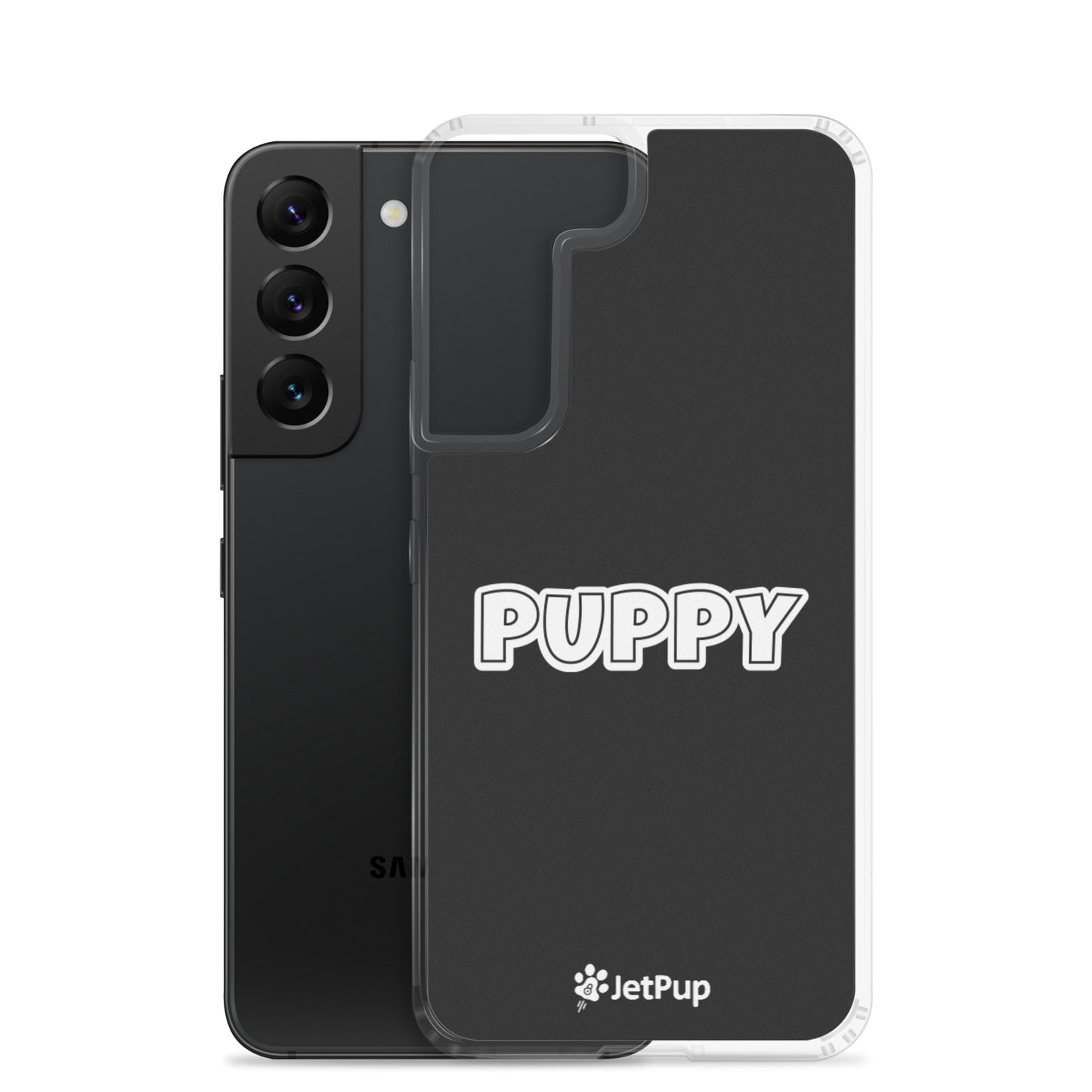 Puppy Samsung Case - Black