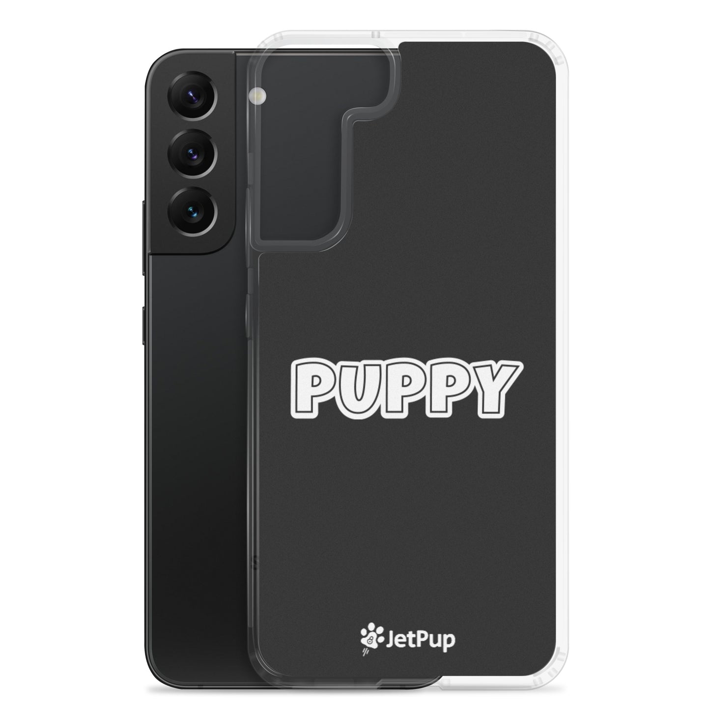 Puppy Samsung Case - Black