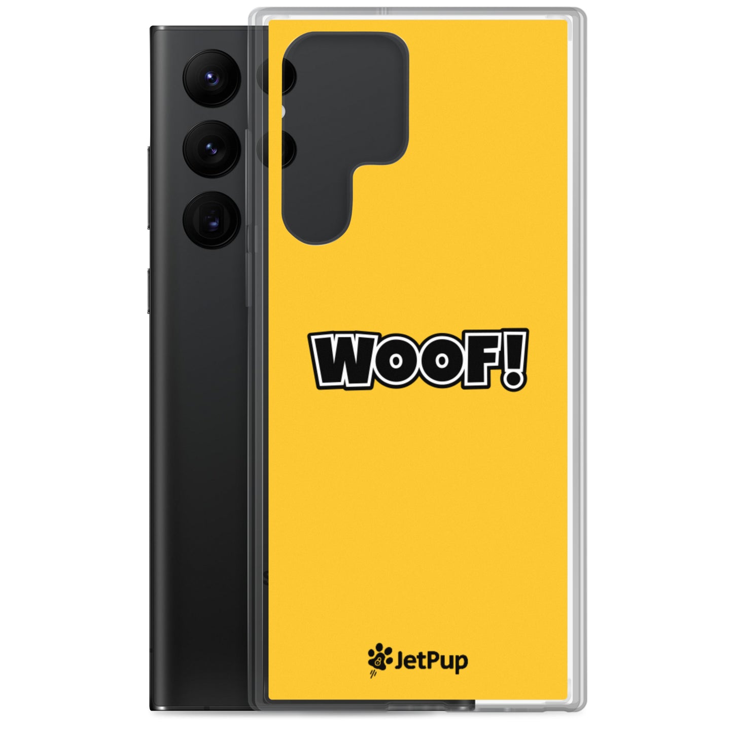 Woof Samsung Case - Yellow