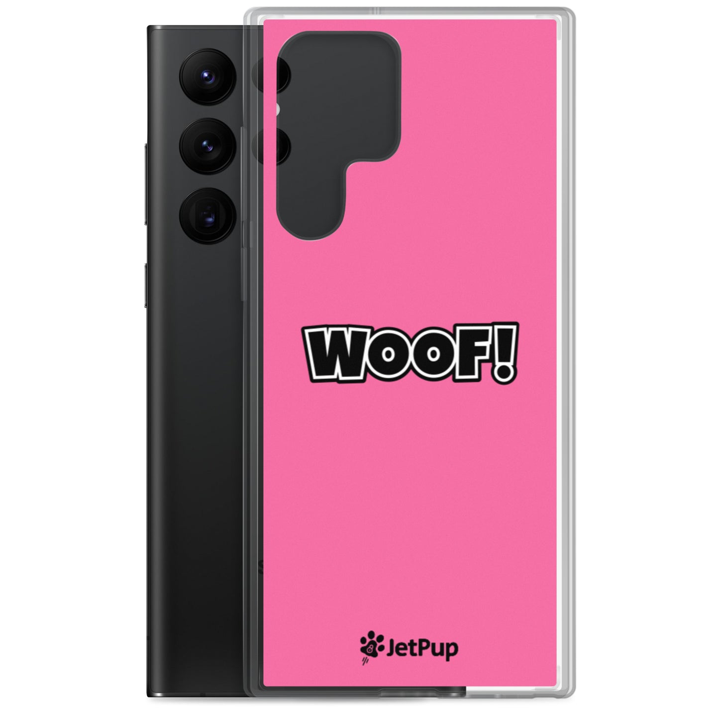 Woof Samsung Case - Pink