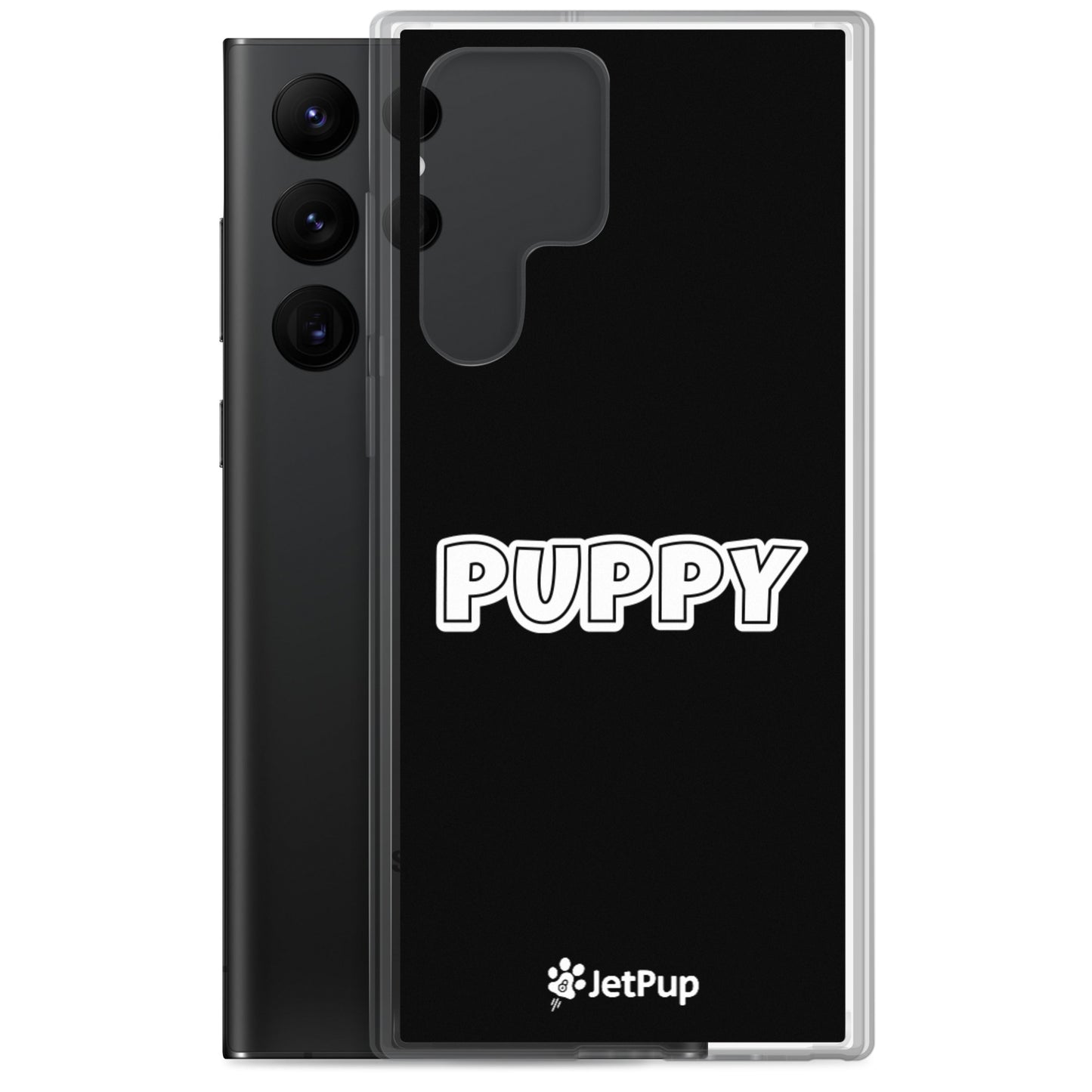 Puppy Samsung Case - Black