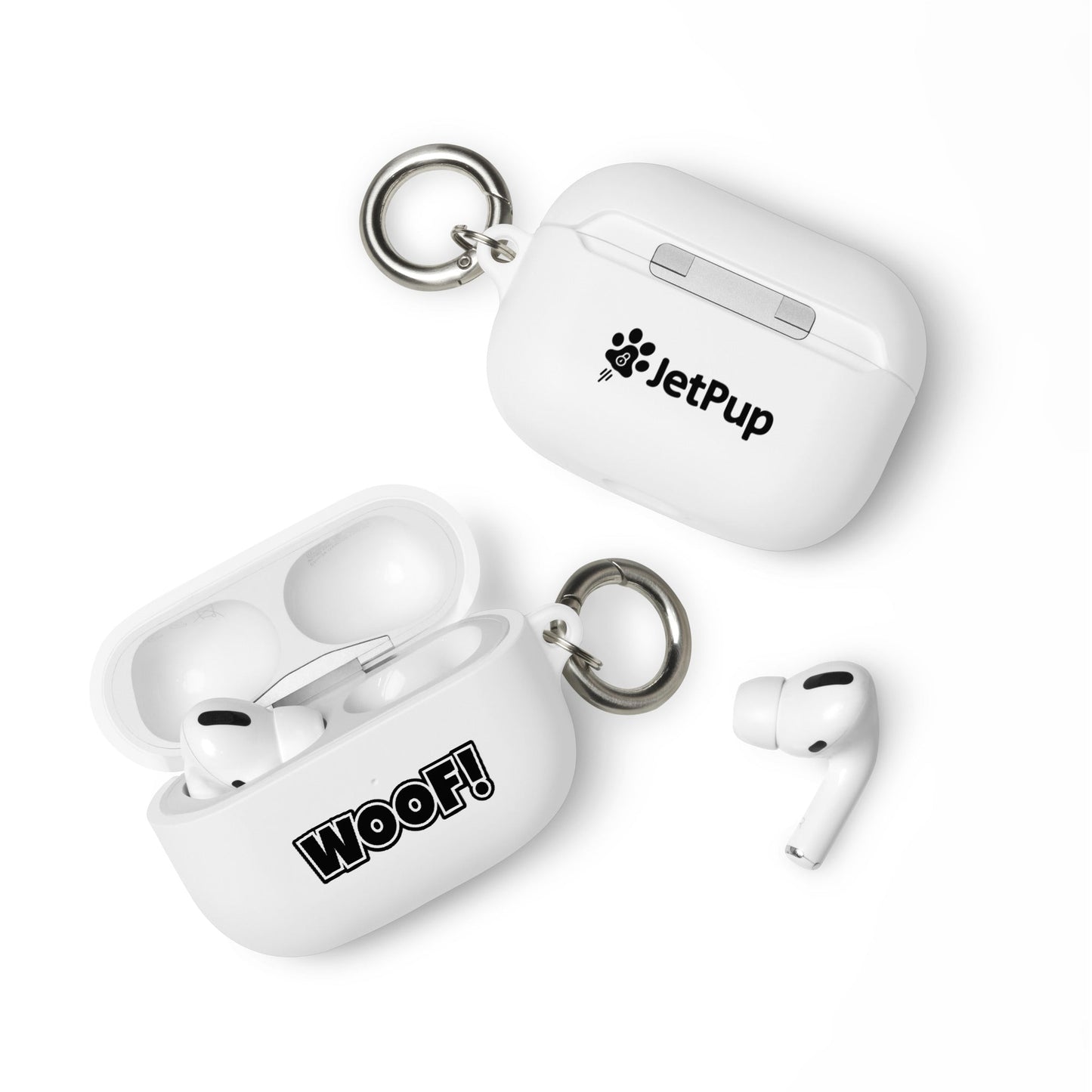 Woof AirPods Case - White - JetPup