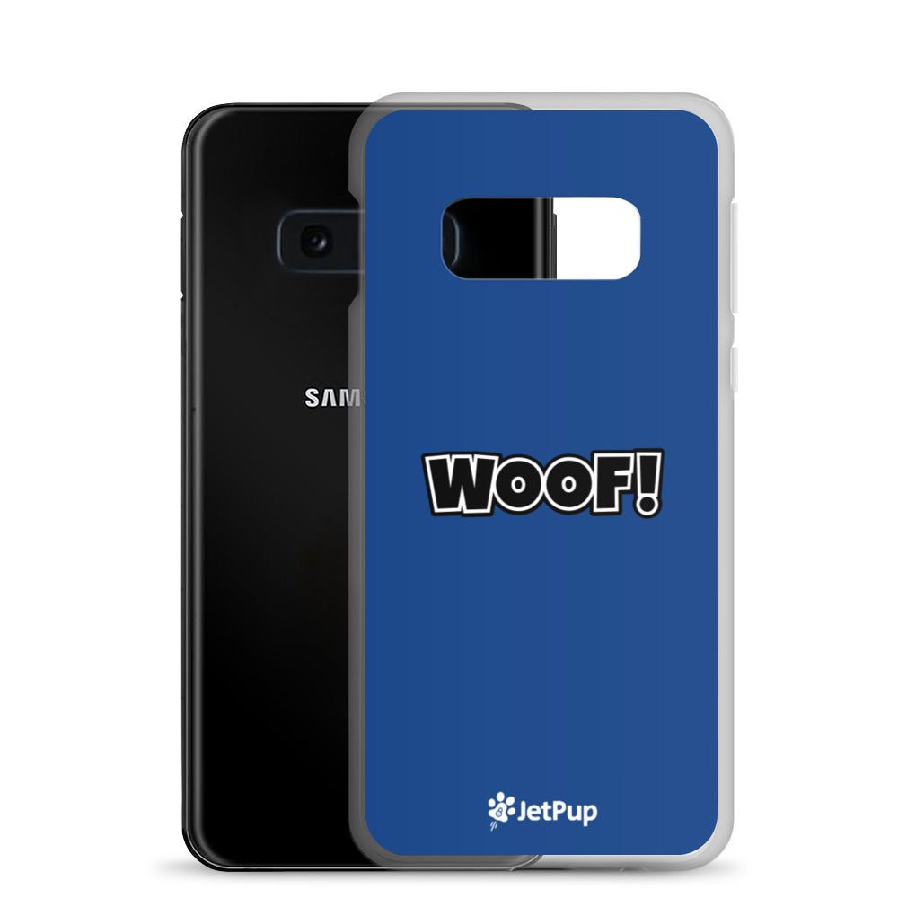 Woof Samsung Case - Blue - JetPup
