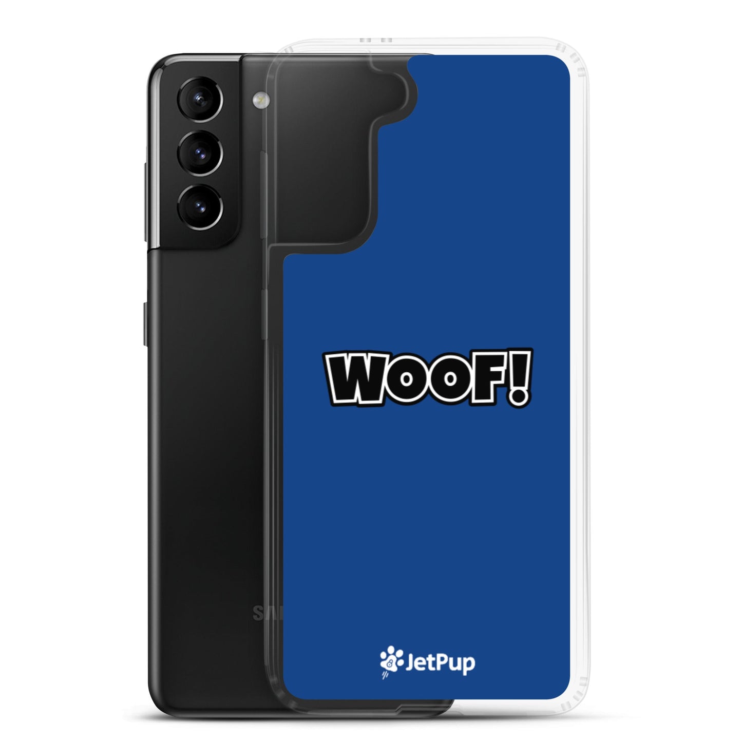 Woof Samsung Case - Blue - JetPup