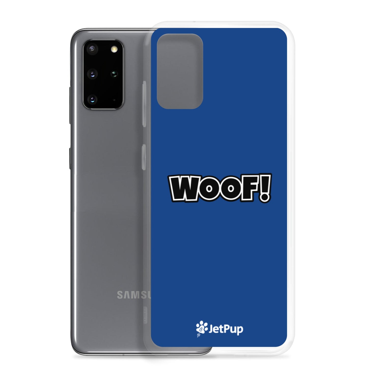 Woof Samsung Case - Blue - JetPup