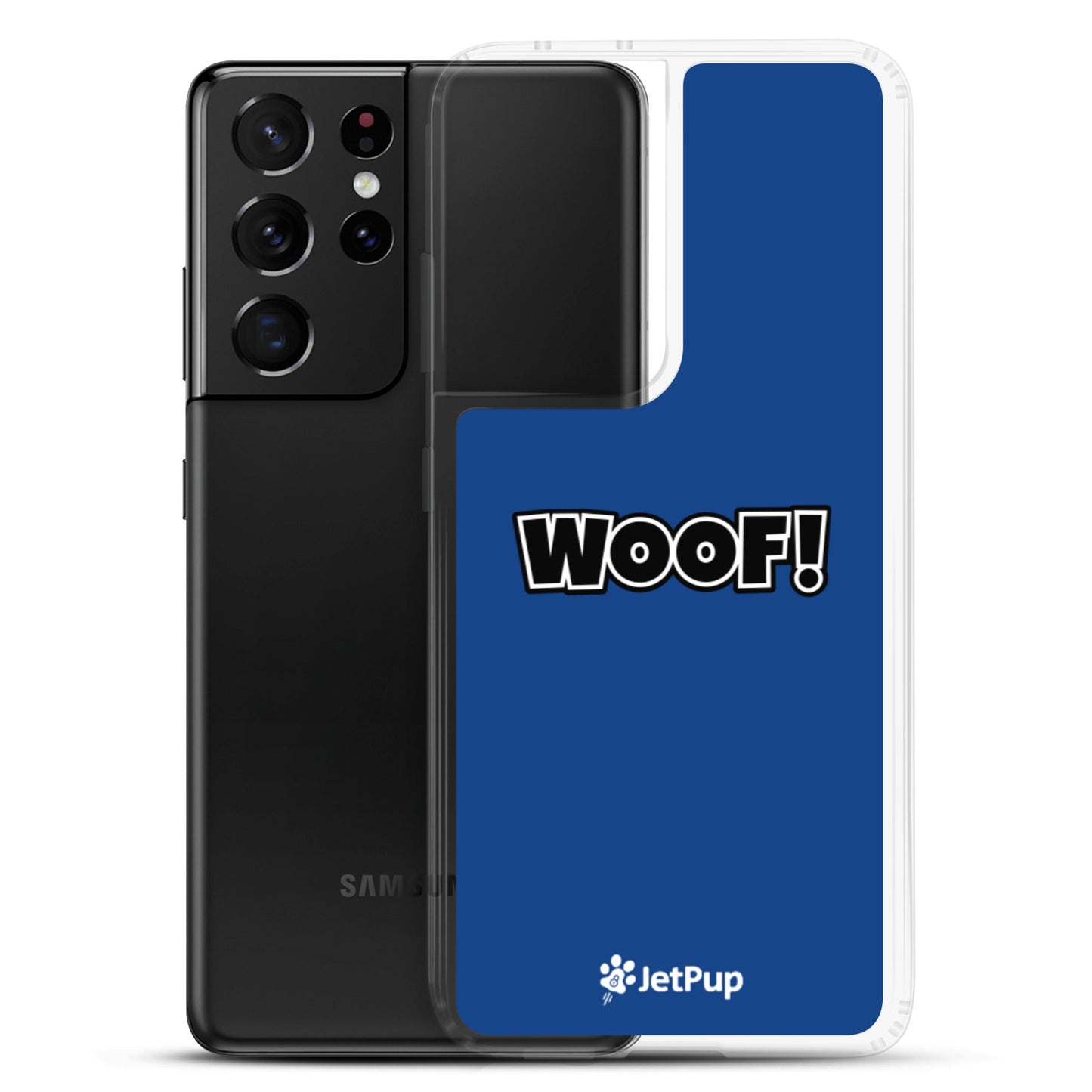 Woof Samsung Case - Blue - JetPup