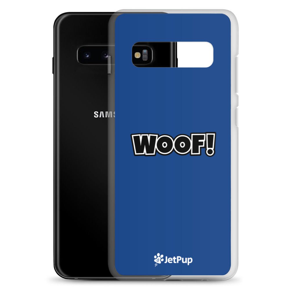 Woof Samsung Case - Blue - JetPup