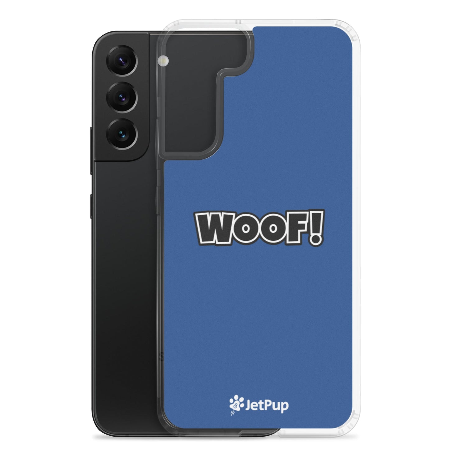 Woof Samsung Case - Blue - JetPup